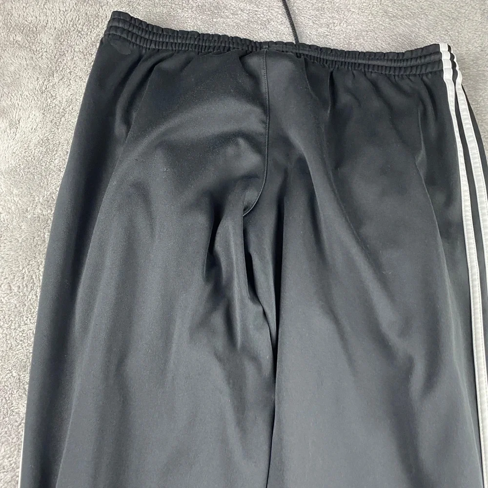 Adidas Track Pants Clima365 Mens Size Medium Black Stripes